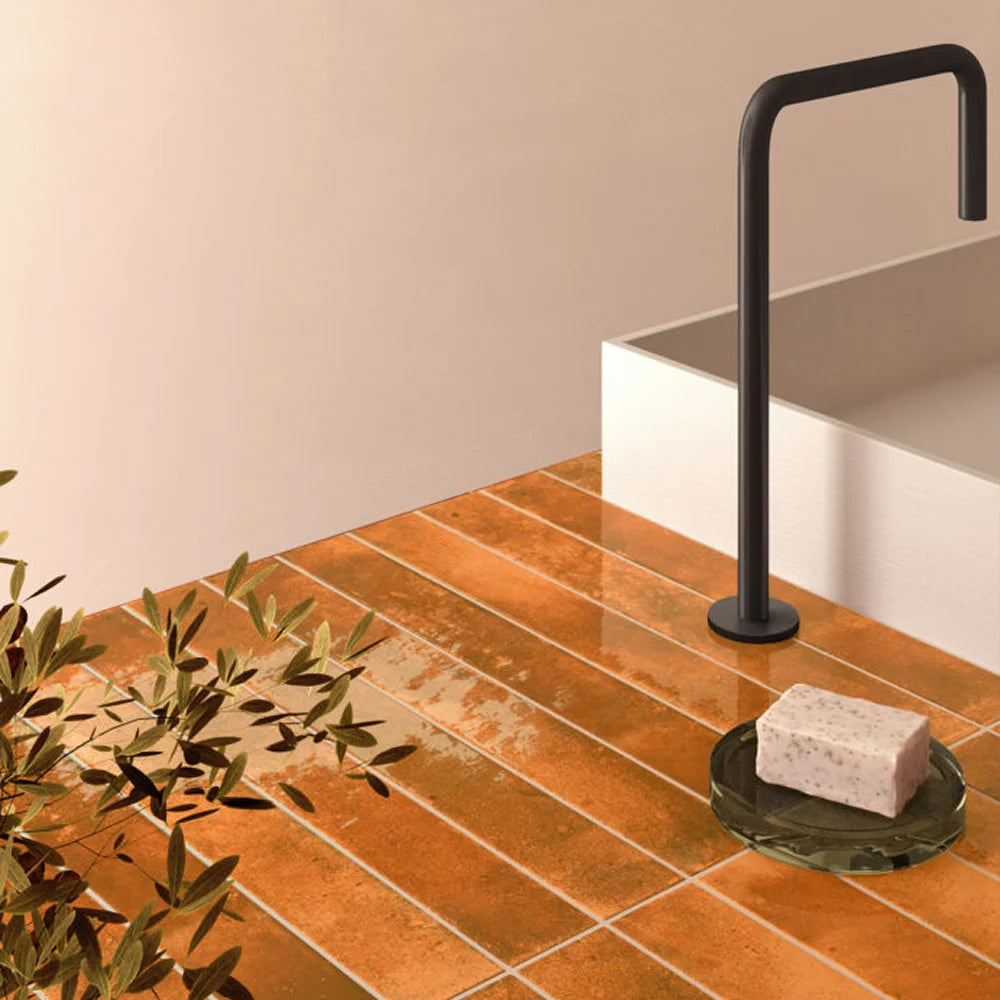 Terra 2x16 Glossy Ceramic Subway Tile – Aloft Tiles Terra 2x16 Glossy Ceramic Subway Tile – Aloft Tiles