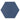 Navy Blue 4" Hexagon Matte Porcelain Tile
