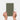 Green Rombini Triangle Small Matte Ceramic Mosaic Tile