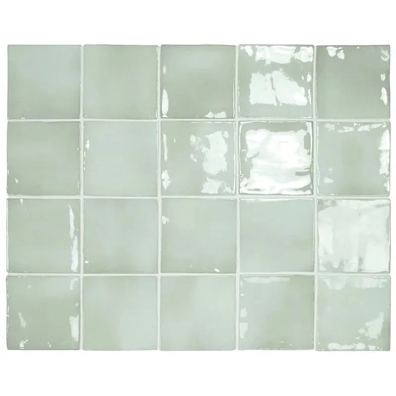 Mint 4x4 Glossy Ceramic Tile