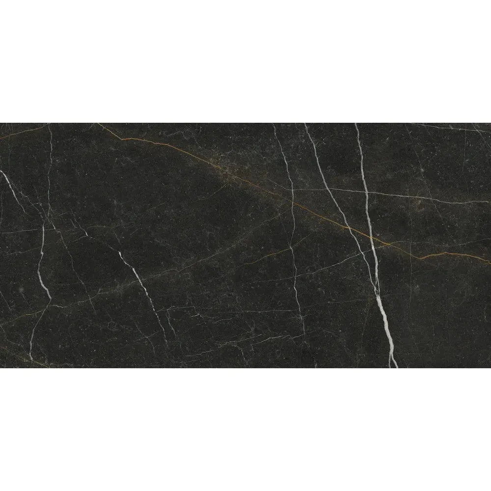 Black & Gold 24x48 Polished Porcelain Tile