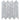 Thassos & Carrara & Blue Celeste Marble Mini Chevron Polished Mosaic Tile