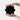 Moroccan Black Star 5x5 Polished Ceramic Tile - Aloft Tiles