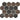 Black Matte Porcelain Mosaic Tile