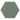 Green 4" Hexagon Matte Porcelain Tile