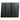 Charcoal Black Trapezoid 2.5x9 Matte Porcelain Wall and Floor Tile