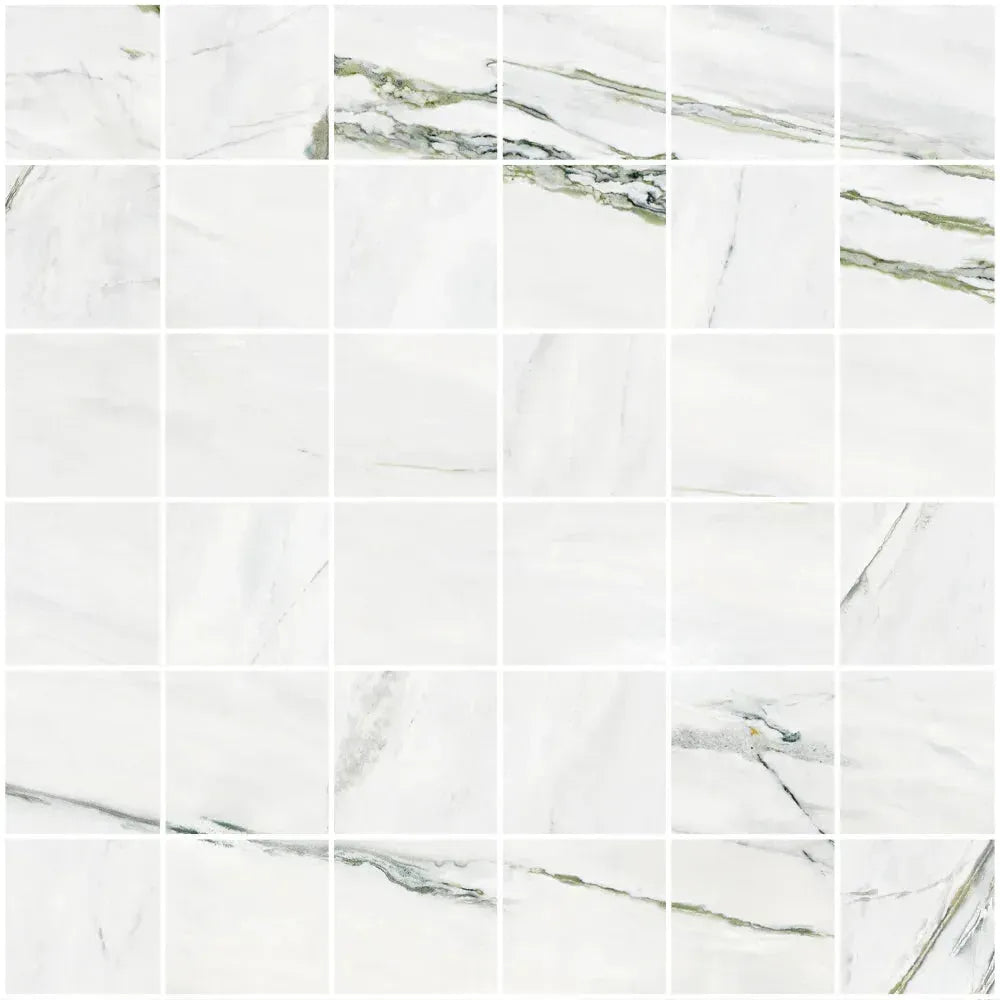 Calacatta Green 2x2 Matte Porcelain Mosaic Tile calacatta-green-2x2-matte-porcelain-mosaic-tile