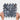 Onyx Chic Blue Matte Basket Weave Mosaic Tile