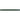 Green 1x8 Polished Ceramic Pencil Liner