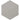 Hex Silver 9" Matte Porcelain Tile