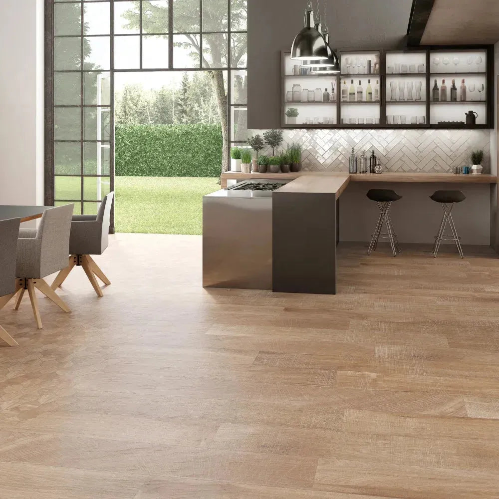 Natural 8x48 Wood Look Matte Porcelain Tile – Aloft Tiles Natural 8x48 Wood Look Matte Porcelain Tile – Aloft Tiles