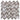 White and Beige Leaf Glossy Recycled Glass Mosaic Tile